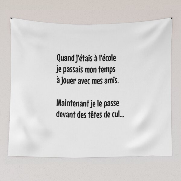 Item preview, T-shirt pause café ecole tete de cul designed and sold by Momolasticot.