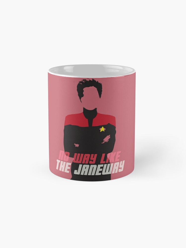 AJHalliwell on X: Every now and then I try to hunt down Captain Janeway's  tall coffee mug. The smaller double espresso size @Thermos Nissan JMJ 180  seems to be uncommon, even *I*