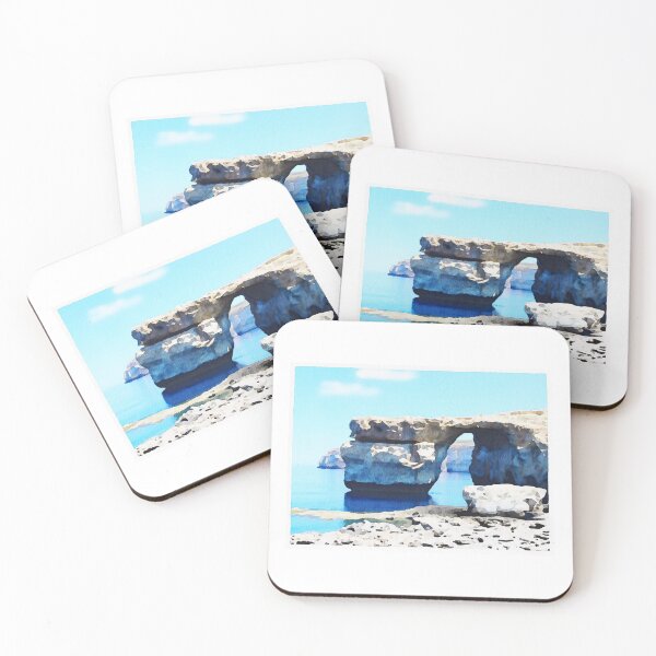 Item preview, The Azure Window, gozo, Malta.  Watercolour designed and sold by Gerald Waters.