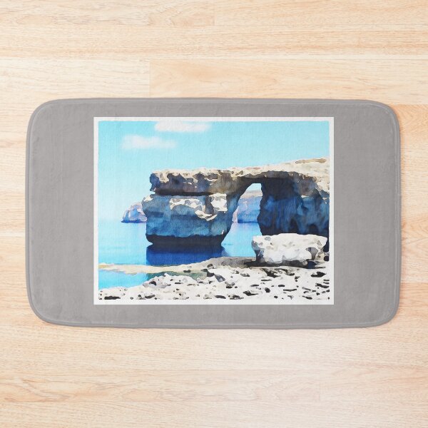 Item preview, The Azure Window, gozo, Malta.  Watercolour designed and sold by Gerald Waters.