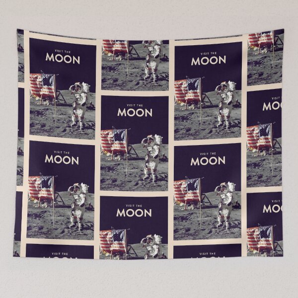 Item preview, Visit The Moon designed and sold by Mercury Club.