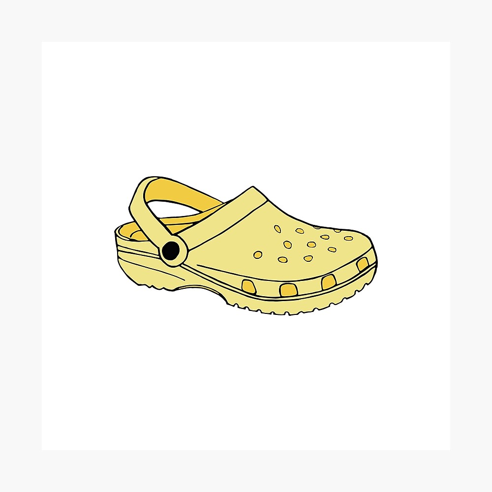Yellow Crocs\