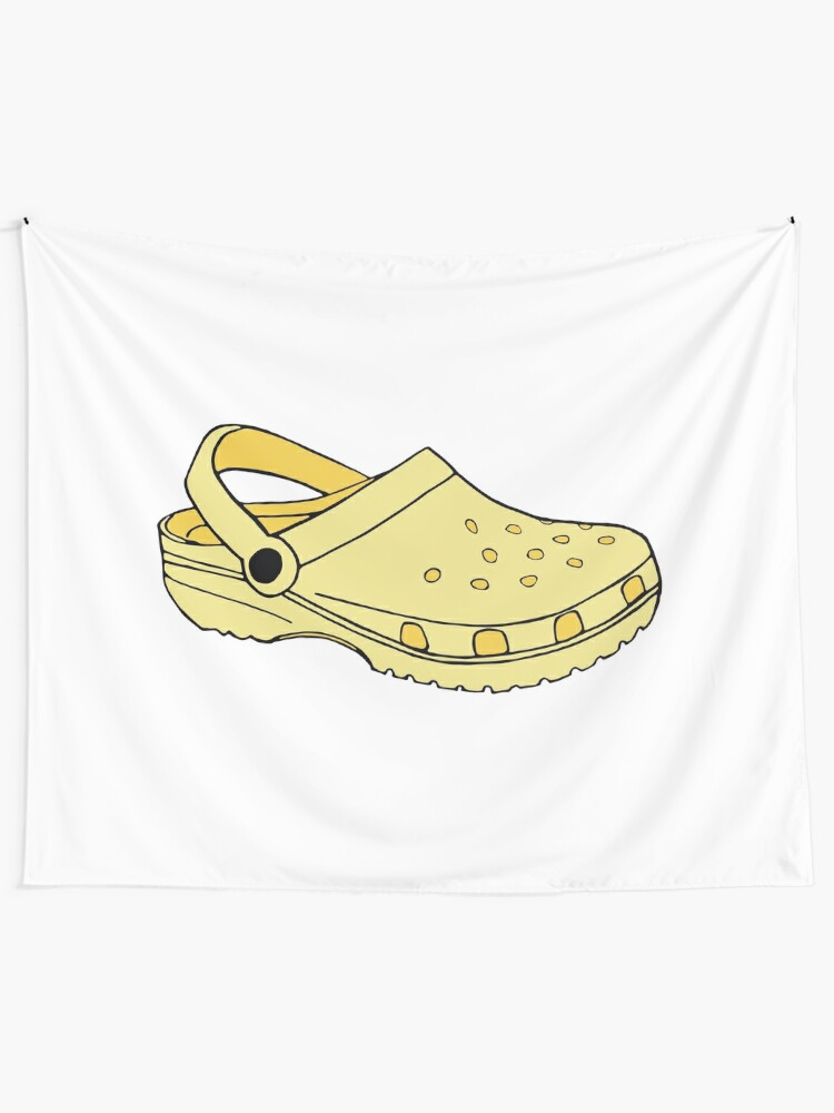 banana yellow crocs