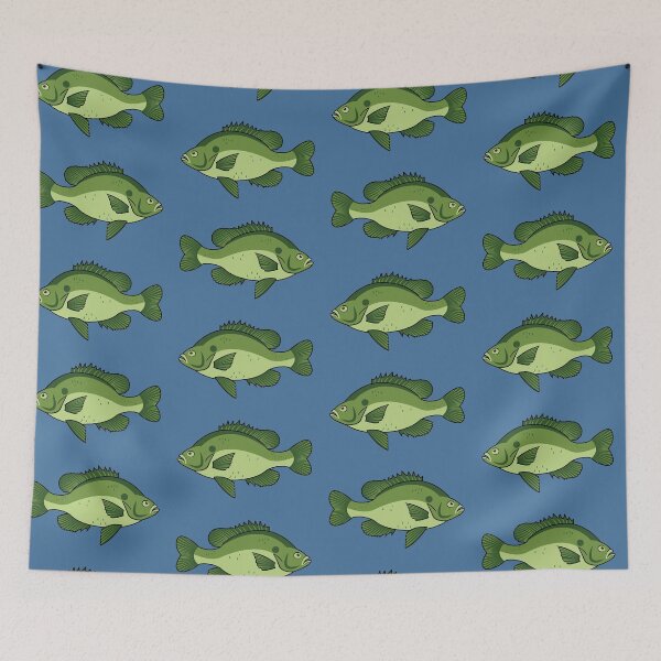 Item preview, Green Sunfish  designed and sold by Lindsey Fletcher.