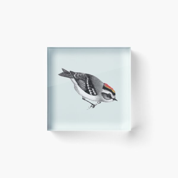Item preview, Golden Crowned Kinglet designed and sold by elenakballam.