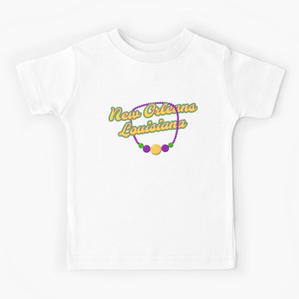 Louisiana Girl Tee New Orleans Mardi Gras Creole Cajun T-Shirt