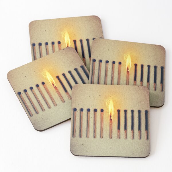 Item preview, match burning alone designed and sold by psychoshadow.