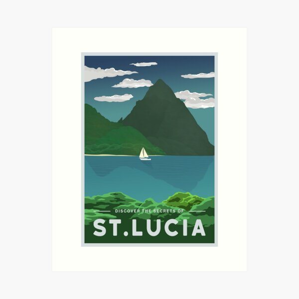 Item preview, St. Lucia designed and sold by Callum Gardiner.
