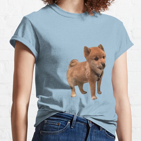 Baby Shiba Inu T Shirts Redbubble Baby Shiba Inu T Shirts Redbubble