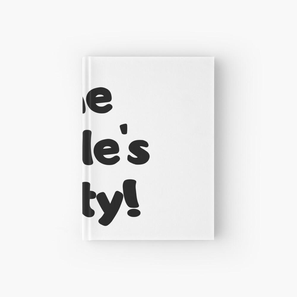 The Single's Party logo Hardcover Journal