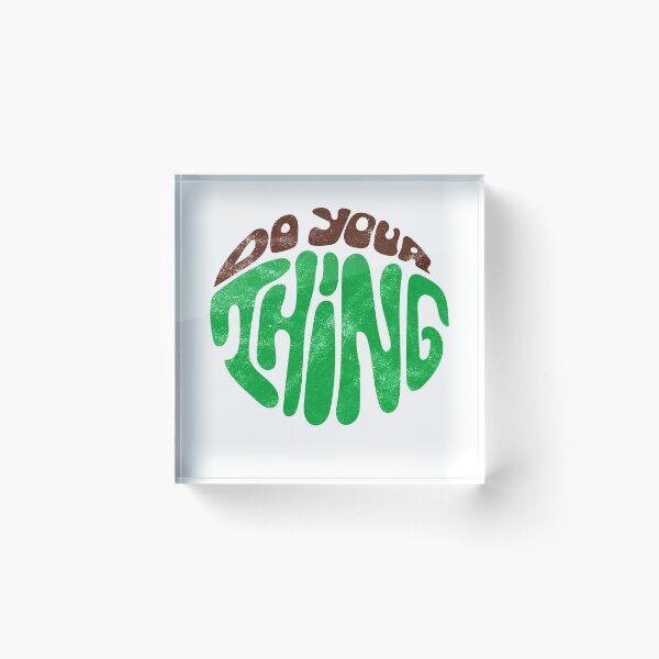 Item preview, DO Your Thing, You Do You, YOLO, Vintage Retro Distressed Design designed and sold by ArtifulPrints.