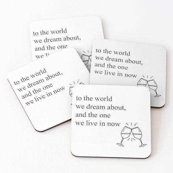 Item preview, Hadestown Toast Lyrics designed and sold by broadwaycantdie.