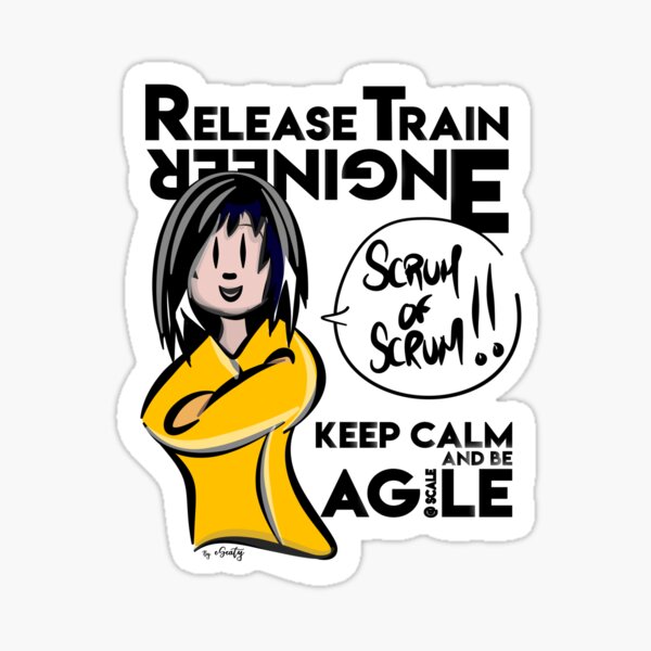 Item preview, Keep calm an be Release Train Engineer designed and sold by eSeaty.