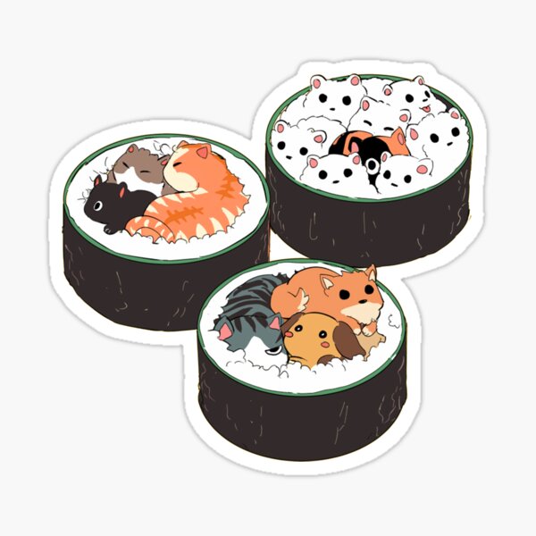 Kawaii Cat Sushi Rice Kit - Fanduco