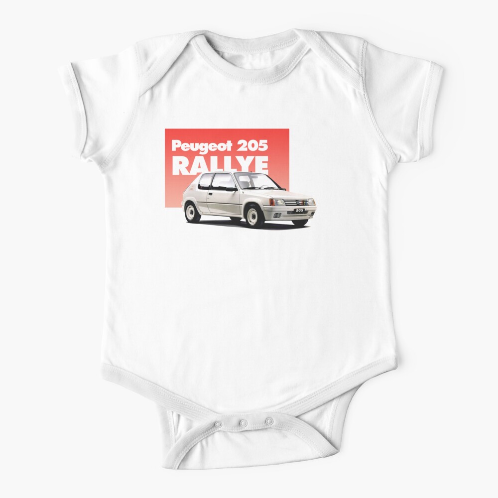 Peugeot 5 Rallye Baby One Piece By Throwbackm2 Redbubble