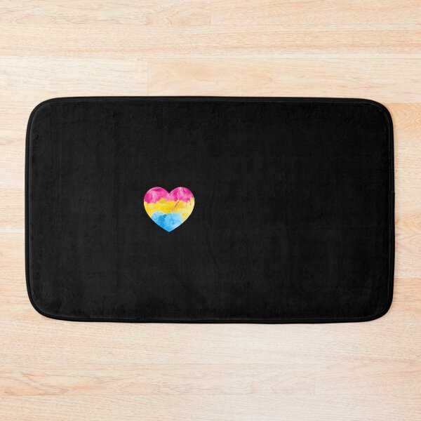 Item preview, Pansexual Heart print LGBTQ Pride Gift Idea designed and sold by phoxydesign.