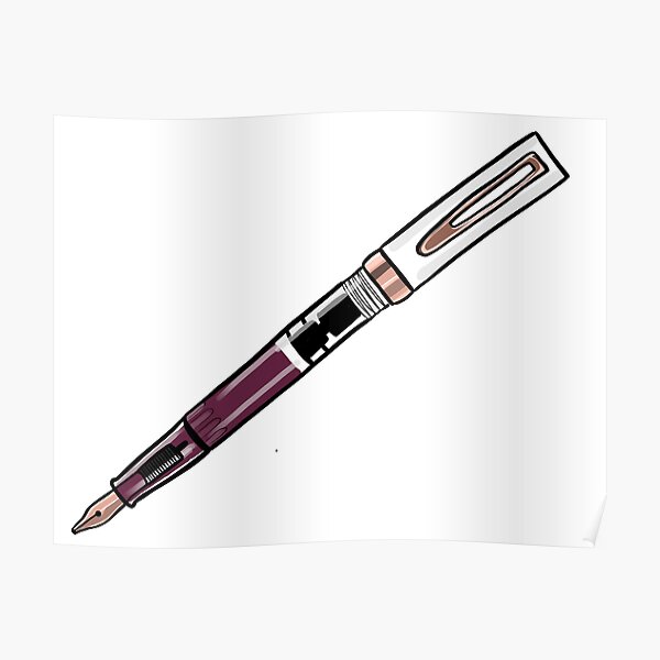 Twsbi Eco Smoke & Oro Rosa - Pluma Estilográfica (mediana
