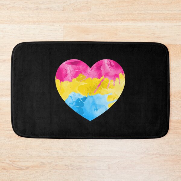 Item preview, Pansexual Heart product LGBTQ Pride Gift Idea designed and sold by phoxydesign.