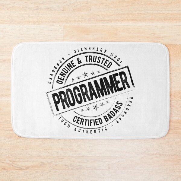 Item preview, Computer Programmers Trusted Certified Badass Doctor Gift designed and sold by Maljonic.