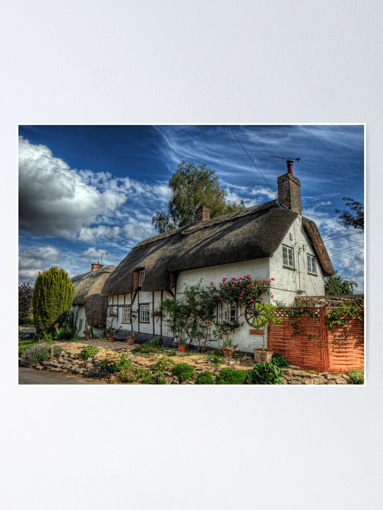 Alternate view of Wheelwrights Cottage - Winchester Poster