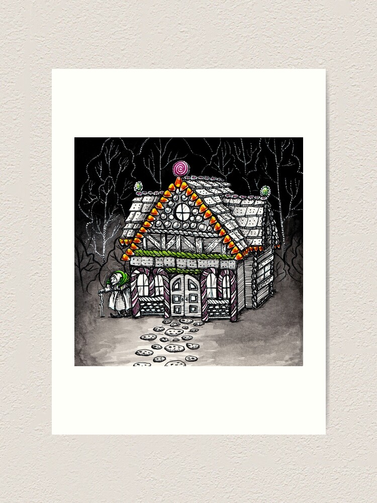 Fairy Tales Hansel and Gretel Print