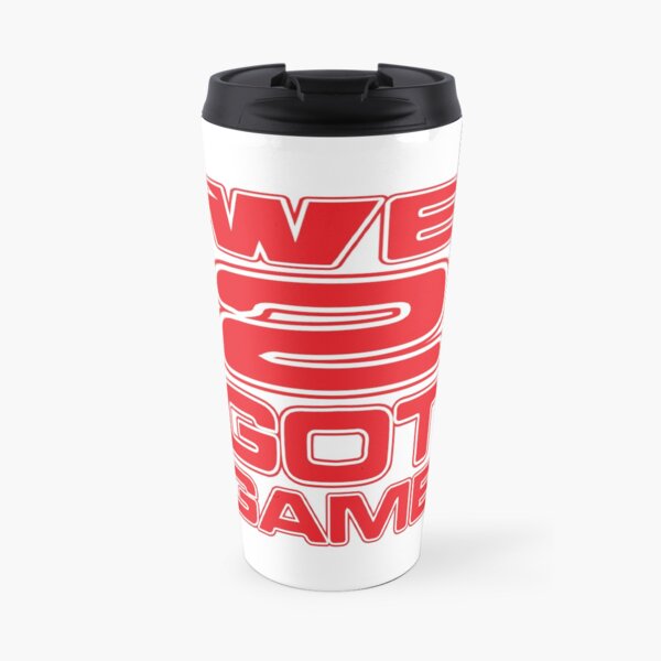 We 2 Got Game Red Travel Mug