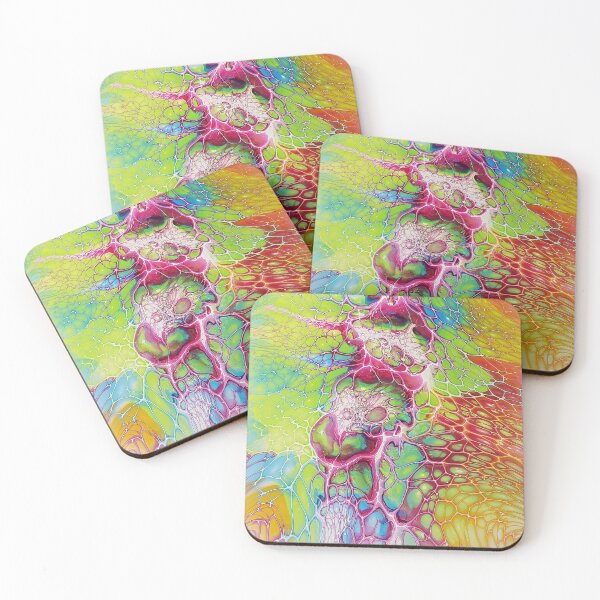 Item preview, Acrylic Fluid Pour Painting Original Artwork by Beth Hanna designed and sold by BethHanna.