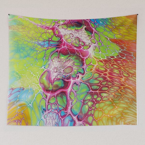 Item preview, Acrylic Fluid Pour Painting Original Artwork by Beth Hanna designed and sold by BethHanna.