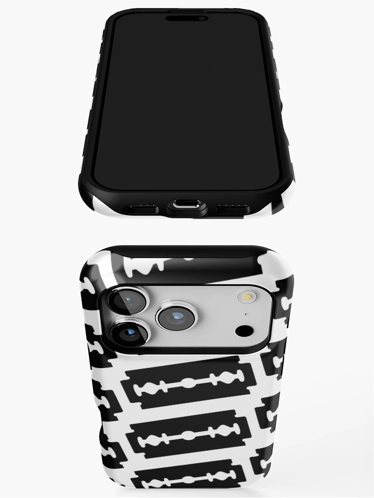 Thumbnail 3 of 4, iPhone Case, Double Edge Razor designed and sold by Maharon.