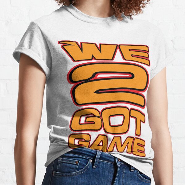 We 2 Got Game Orange Classic T-Shirt