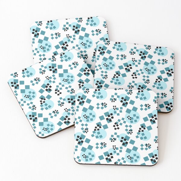 Artikelvorschau, White and Blue Minimalism Print entworfen und verkauft von Sharon Schwalbe.