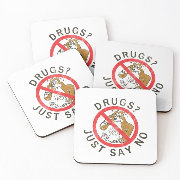 Item preview, Drugs? Just Say No, Anti Drug Campaign, Vintage Say No to Drugs designed and sold by ArtifulPrints.
