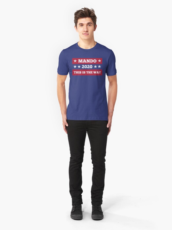 Alternate view of This is the way, 2020 Slim Fit T-Shirt