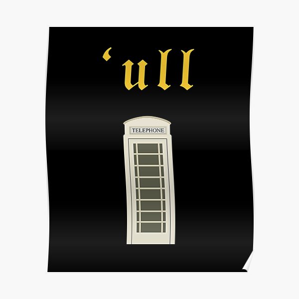 Hull Cream Phone Box From Kingston Upon Hull Poster