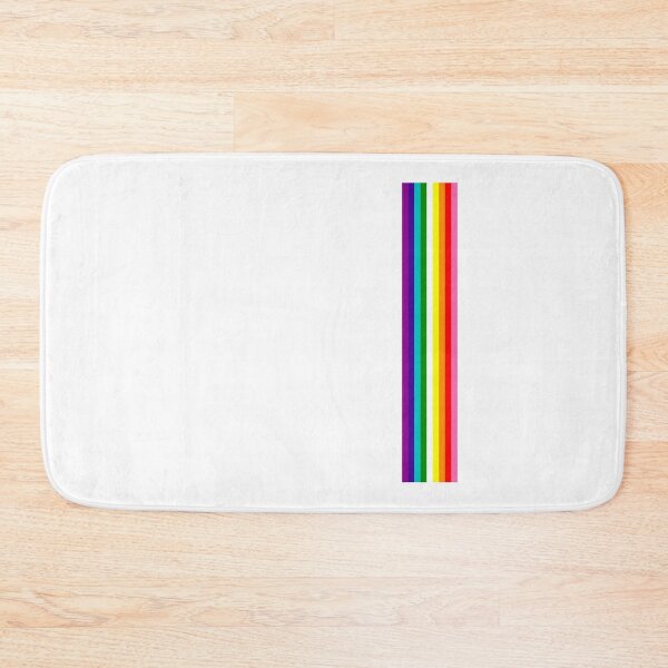 Item preview, Gay Pride LGBT Subtle Rainbow Stripe Flag 2018 LoveFest designed and sold by phoxydesign.