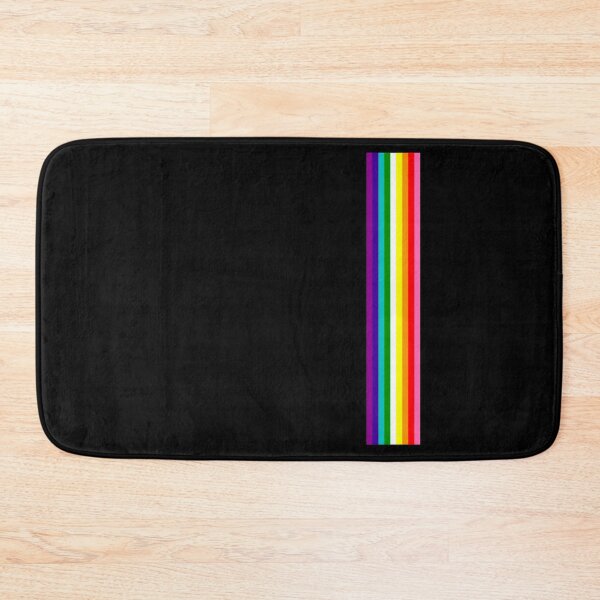 Item preview, Gay Pride LGBT Subtle Rainbow Stripe Flag 2018 LoveFest designed and sold by phoxydesign.