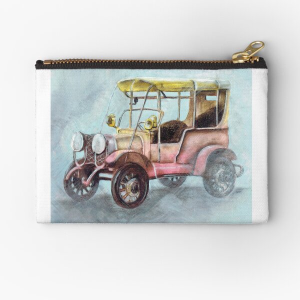 Old toy car Zipper Pouch