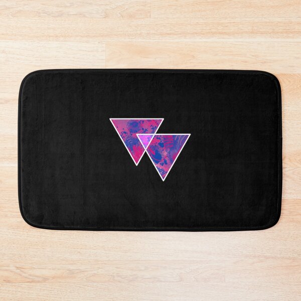 Item preview, Bisexual Triangle Symbol Gay Pride LGBTQ Graffiti Streetwear Style designed and sold by phoxydesign.