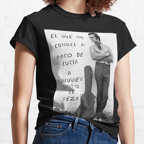 paco de lucia t shirt