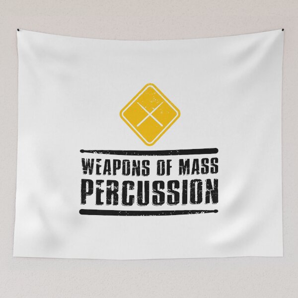 Item preview, Weapons of Mass Percussion Drumstick Drum Player  designed and sold by phoxydesign.