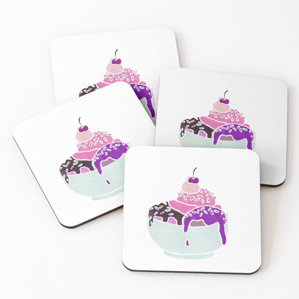 Item preview, Ice Cream Sundae - Purple designed and sold by EllieJCreative.