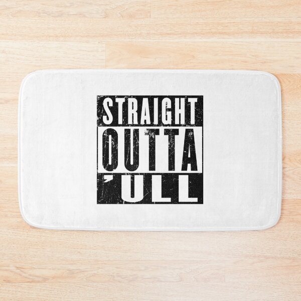 Item preview, Straight Outta Hull ('ull) Funny Kingston Upon Hull East Riding of Yorkshire designed and sold by phoxydesign.