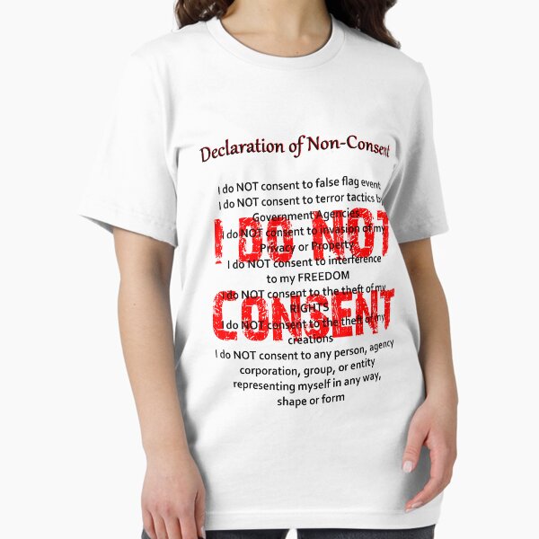 Declaration of Non-Consent Essential T-Shirt