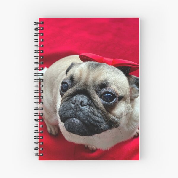 Item preview, Valentine's Day Pug designed and sold by MOKA META.