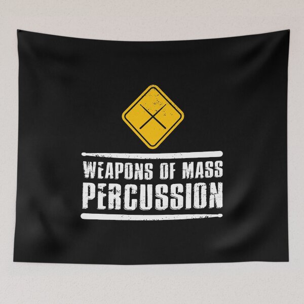 Item preview, Weapons of Mass Percussion Drumstick Drum Player  designed and sold by phoxydesign.