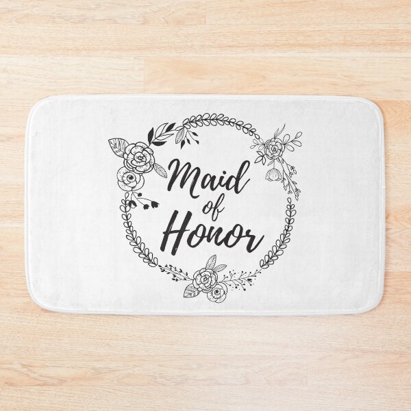 Item preview, Maid of Honor Flower Circular Frame Vintage Look designed and sold by Romanii13.