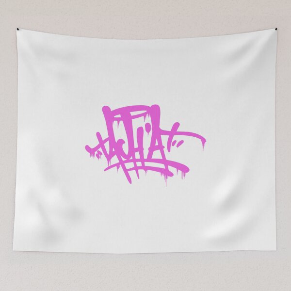 Item preview, Tachat Dirty Handstyle Pink Tag designed and sold by Tachat.