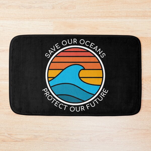 Item preview, Ocean Conservation Quote Save Future Planet Water Earth Day design designed and sold by CreatedByHeidi.