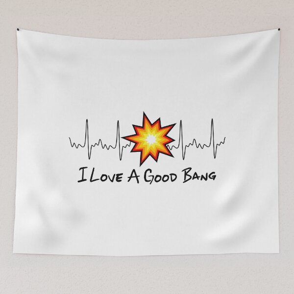 Item preview, Pyrotechnician Heartbeat Funny Fireworks Love A Good Bang Gift designed and sold by phoxydesign.
