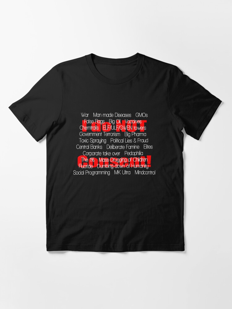 Alternate view of I do not Consent- the list, black Essential T-Shirt